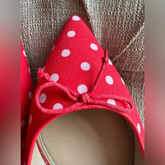 Kate Spade
Women's Veronica Slip-On Pointed-Toe Slingback Flats polka Dots - Picture 7 of 7